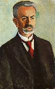 Portrait of Bernhard Koehler, August Macke